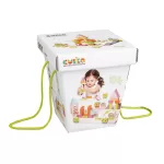 Wooden blocks for girls