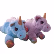 Soft toy unicorns