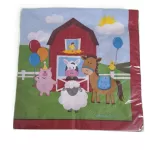 farmyard napkins