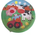 farmyard plates