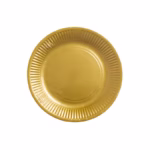 Paper Plates -gold-