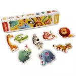 Jungle animal puzzle