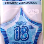 Age 18 foil balloon
