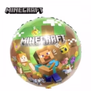 Minecraft foil balloon