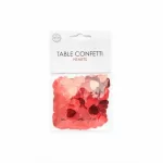 heart table confetti