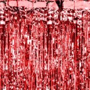 red curtain