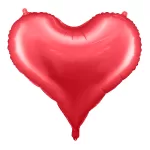 Jumbo Heart foil balloon RED
