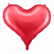 Jumbo Heart foil balloon RED