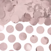 Table confetti Rose Gold circle