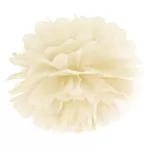cream pompom
