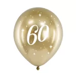 Glossy Gold balloon Age 60