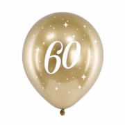 Glossy Gold balloon Age 60