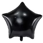 Black Star foil balloon 48 cm