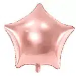 Rose gold Star foil balloon 48 cm
