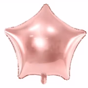 Rose gold Star foil balloon 48 cm