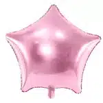 Pink Star foil balloon 48 cm