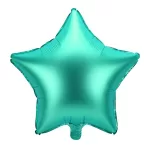 Green Star foil balloon 48 cm