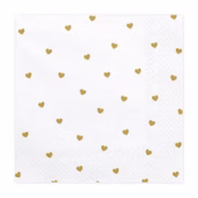 napkin with heart