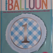 First Birthday helium balloon