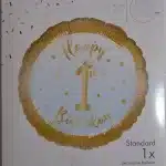 First Birthday helium balloon