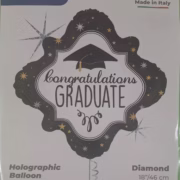 Graduation foil balloon