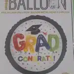 Graduation foil balloon