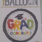 Graduation foil balloon