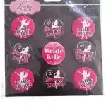 Hen Party badge set