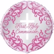 First Holy Communion foil balloon