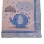 baby shower elephant napkins