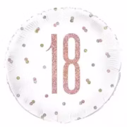 Age 18 foil balloon FB24M-18-019