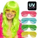 Party Glasses neon colours
