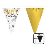 Foil bunting "Happy Birthday" banner