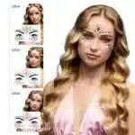 Face Jewels 3 colours assorted