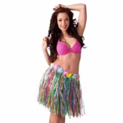 Hawaii skirt multicolored 45 cm