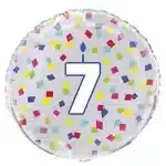 Age 7 foil balloon 54011