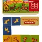 Wooden Farm Dominos