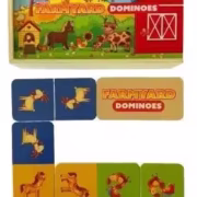 Wooden Farm Dominos