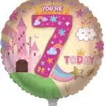 Age 7 foil balloon BL-GBRD18/32