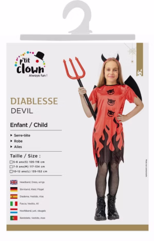 Devil costume for girl Age 10-12 - Image 2