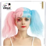Harlequin wig