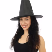 Black Fabric witch hat