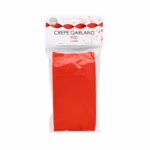 Red Crepe Garland