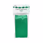 Green Crepe Garland