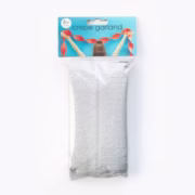 Silver Crepe Garland