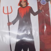 Demon black with hoodie