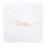 Love napkin