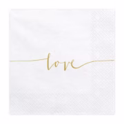 Love napkin