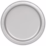 Paper Plates -silver-