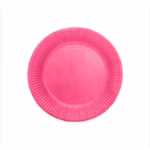 Paper Plates -hot pink-